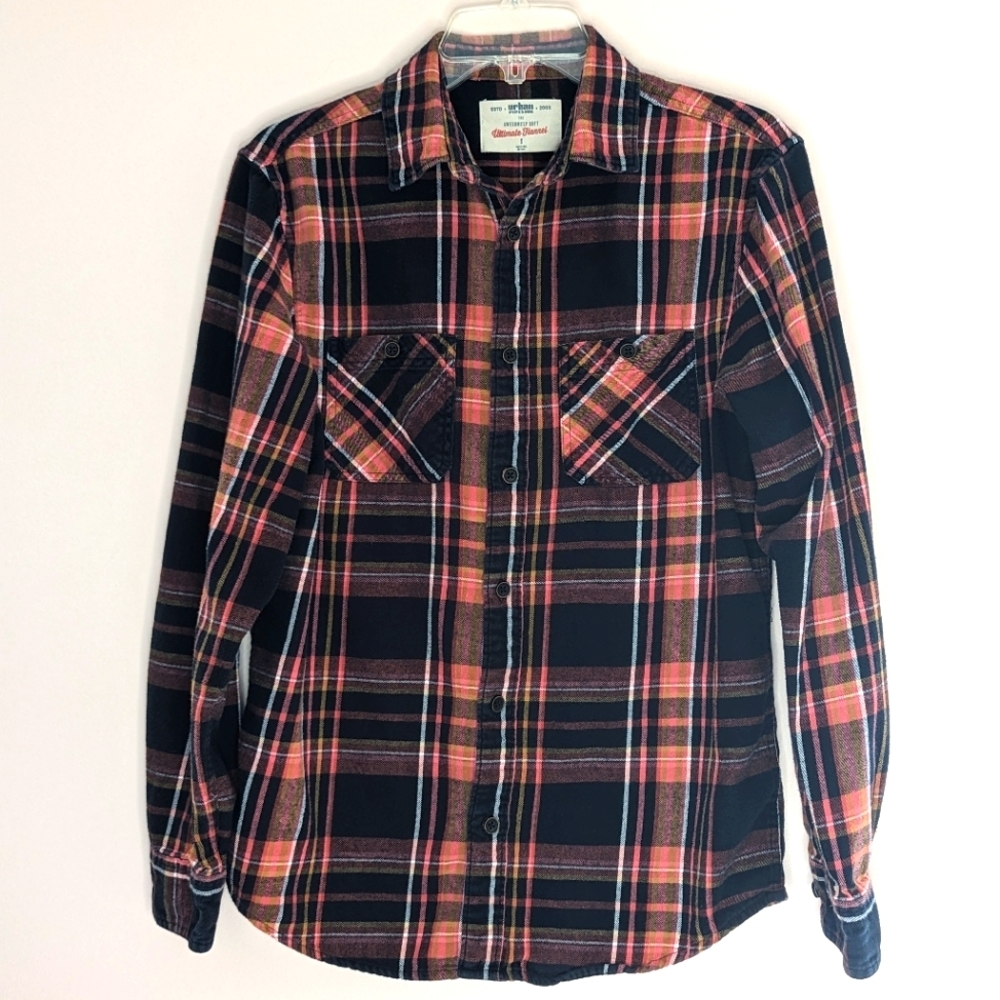 Urban Pipeline Flannel Men's Size Small Awesomely Soft Ultimate Flannel Cotton